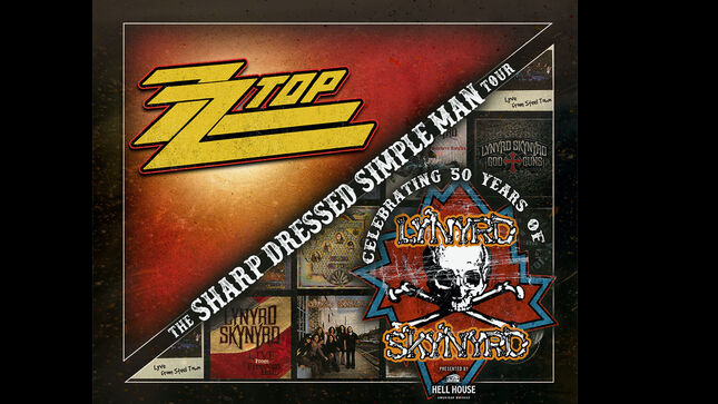 ZZ TOP And LYNYRD SKYNYRD Announce 2024 Dates For "The Sharp Dressed Simple Man Tour"