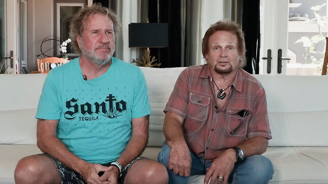 SAMMY HAGAR & MICHAEL ANTHONY Discuss "Pure Lightning" Of VAN HALEN's 5150 - "Felt Like The Gloves Had Come Off"; Video