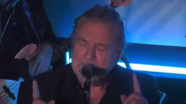 ROBERT PLANT - New Close-Up Fan-Filmed Video Of "Stairway To Heaven" Performance At ANDY TAYLOR Benefit Concert Streaming