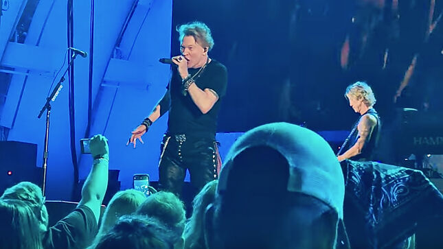 GUNS N' ROSES Debut New Song "The General" Live At Hollywood Bowl Concert; Video
