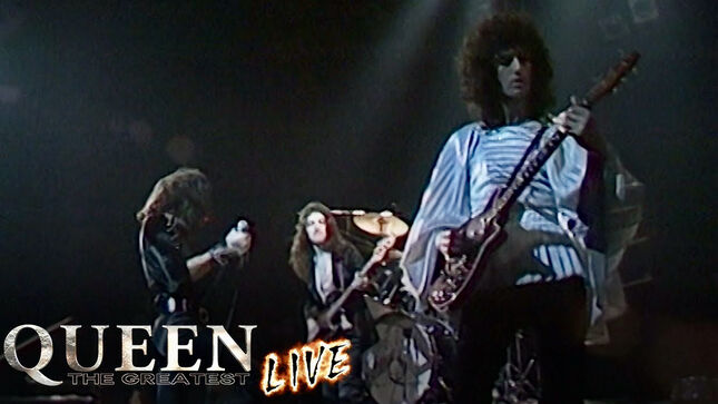 QUEEN Release The Greatest Live: "Stone Cold Crazy"; Video