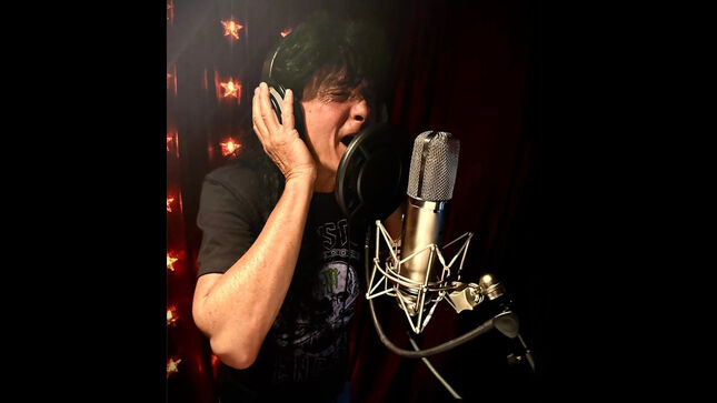 ANTHRAX's JOEY BELLADONNA In The Studio Recording Vocals With Producer JAY RUSTON - "...Just Trying To Get Something Really, Really Magical"