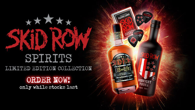 SKID ROW Partner With Swedish Liquor Producer Brands For Fans To Launch "Skid Row Spirits"