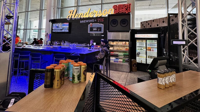 RUSH - Henderson Brewing Co. Opens "Henderson Brewing @ YYZ" At Toronto Pearson International Airport; Exclusive Fly By Night Beer And Merch Available