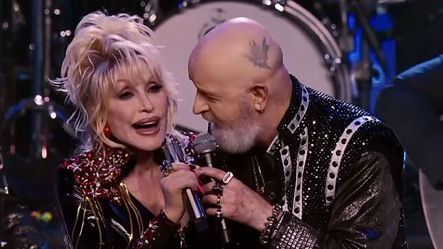 JUDAS PRIEST's ROB HALFORD On Performing With DOLLY PARTON - "I Was All Over Her Like A Rash... A Total Fanboy"