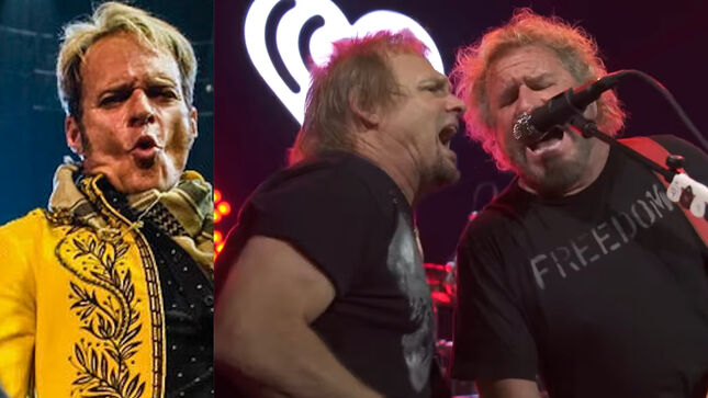SAMMY HAGAR Clarifies Invitation For DAVID LEE ROTH To "Come Out And Join" The Best Of All Worlds Tour - "I Know Better Than To Have Him On Tour Again"