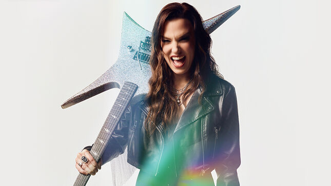 HALESTORM's LZZY HALE Unveils Kramer Voyager, Available Worldwide Today; Video