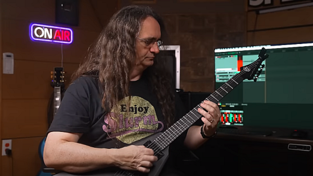 Producer GLENN FRICKER Takes THE HAUNTED Guitarist OLA ENGLUND's New S By Solar Budget Guitar For A Test Drive (Video)