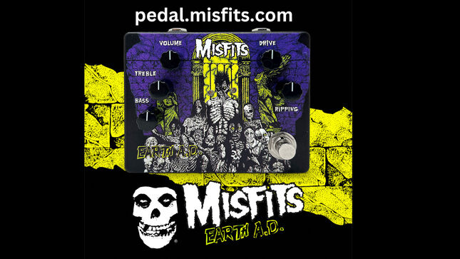 MISFITS - Limited Edition Earth A.D. Guitar Pedal On Sale Today