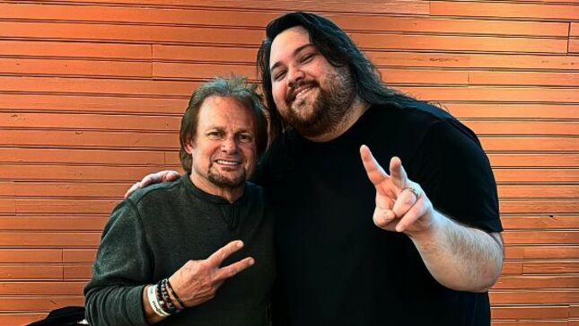 WOLFGANG VAN HALEN - "Ran Into An Old Friend At The MAMMOTH WVH Show In Vegas Tonight..."