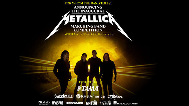 METALLICA Announce Finalists For Inaugural Marching Band Competition