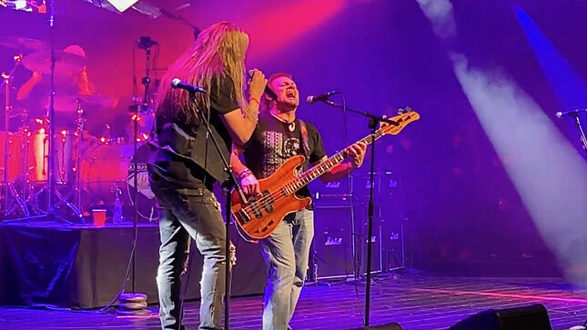 MICHAEL ANTHONY And SEBASTIAN BACH Jam At Eddie Trunk's Party; Video