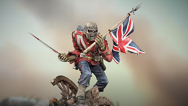 IRON MAIDEN - The Trooper Eddie Statue Unboxing Video Available
