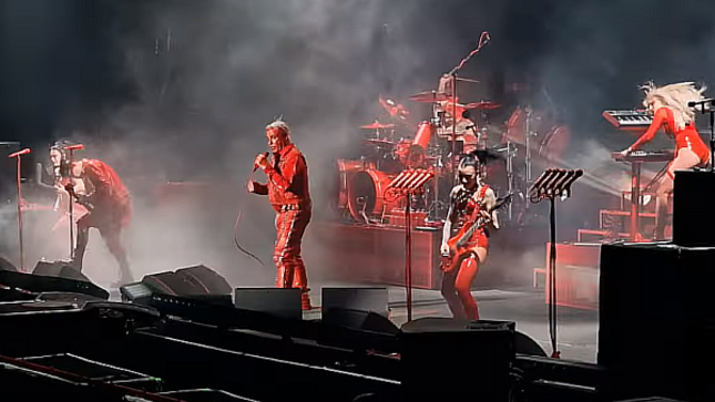RAMMSTEIN - Fan-Filmed Video Of Frontman TILL LINDEMANN's Entire OVO Arena Wembley Show In London Streaming