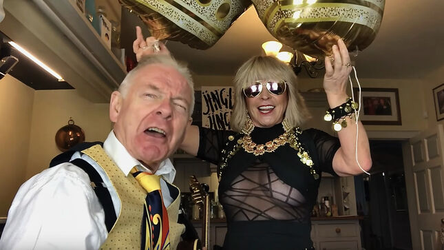 ROBERT FRIPP & TOYAH Celebrate The Christmas Season With "Jingle Bell Rock" (Video)