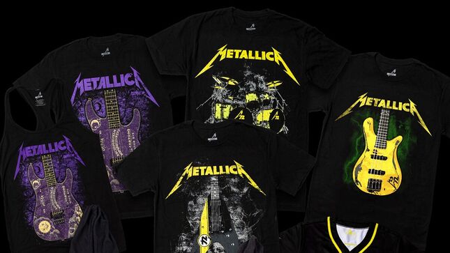 METALLICA Adds New Merch To Their 72 Seasons Collection