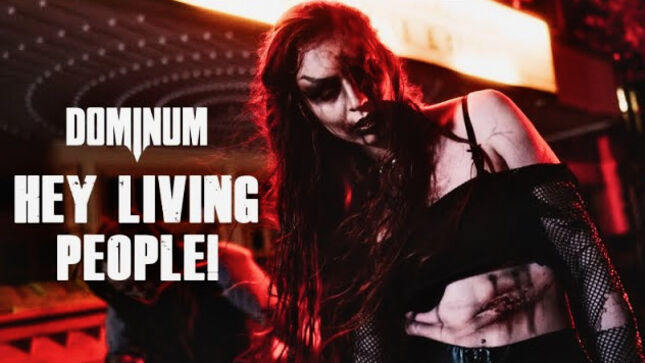 DOMINUM Release "Hey Living People" Music Video