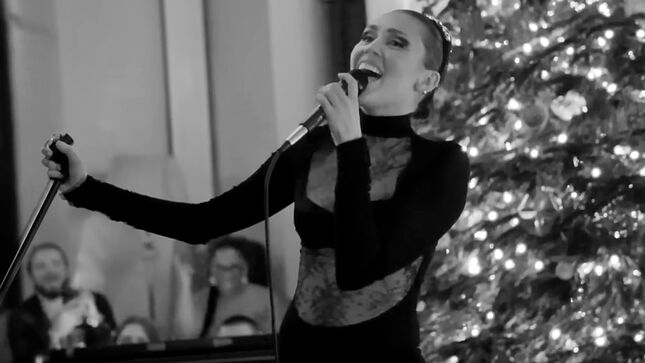 MILEY CYRUS Performs JOURNEY Classic Live At LA's Chateau Marmont; Video