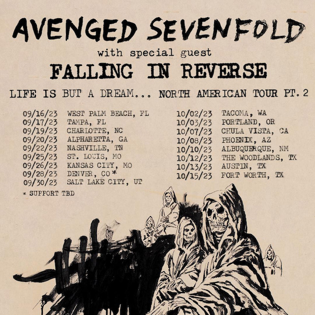Avenged Sevenfold in Kansas City at T-Mobile Center
