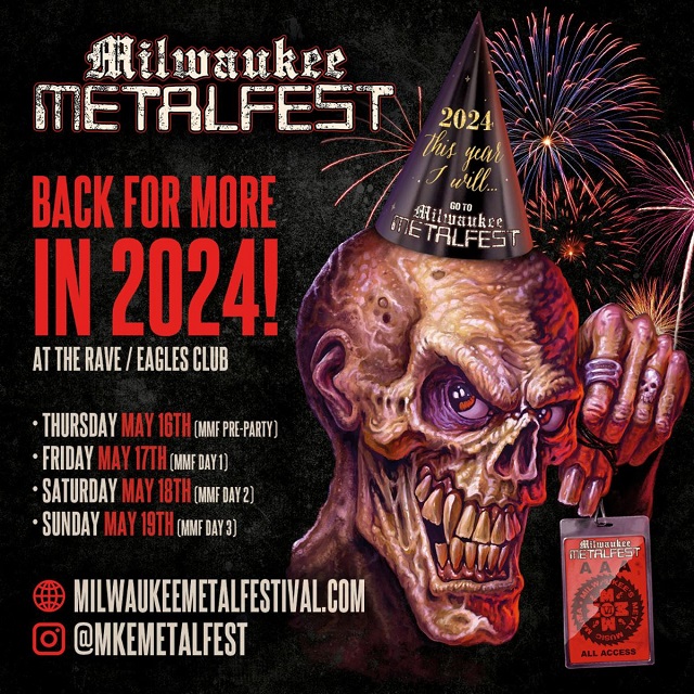 Milwaukee Metal Festival 2024 Dates Announced; Early Bird Tickets