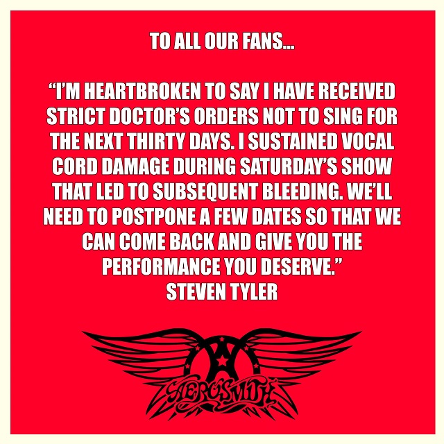 AEROSMITH's 50th Anniversary Fenway Park Show Rescheduled For September '22  - BraveWords