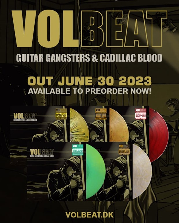 dannelse værksted forlænge VOLBEAT Celebrates 15th Anniversary Of Guitar Gangsters & Cadillac Blood  With Limited Edition Vinyl - BraveWords