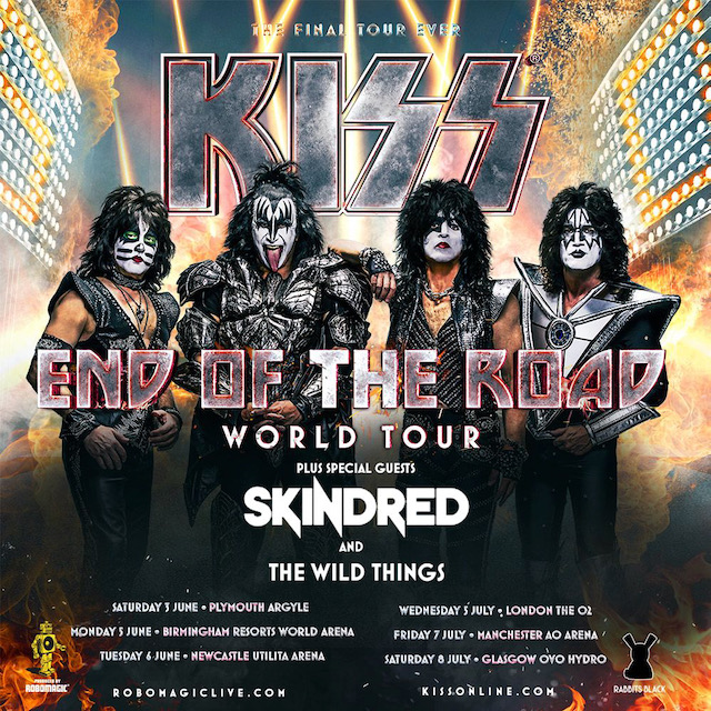 KISS Announce Support Acts For Final UK Tour Dates BraveWords