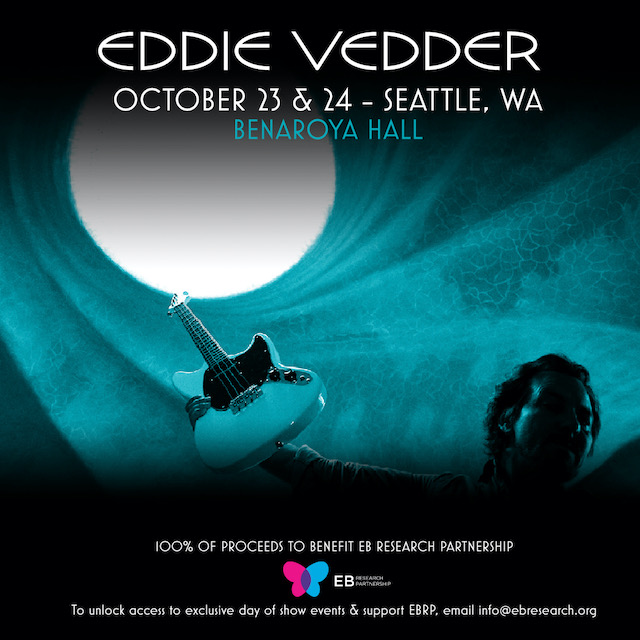 PEARL JAM's EDDIE VEDDER Announces Two Seattle Solo Shows BraveWords