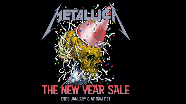 METALLICA's "The New Year Sale" On Now Through January 8