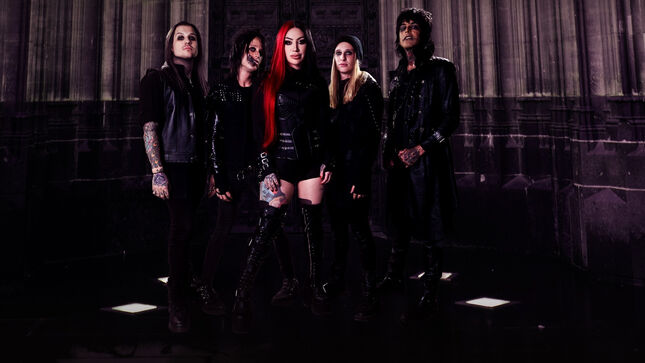 NEW YEARS DAY Share Live Video For "Half Black Heart"