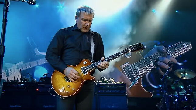 ALEX LIFESON Names The RUSH Song That Was The Most Challenging To Record - "In The Studio, We'd Play Things A Million Times  Before We Were Confident We Got The Best Takes"; Video