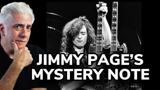 Producer / Songwriter RICK BEATO Talks JIMMY PAGE "Mystery Note" In "Stairway To Heaven" Solo (Video)