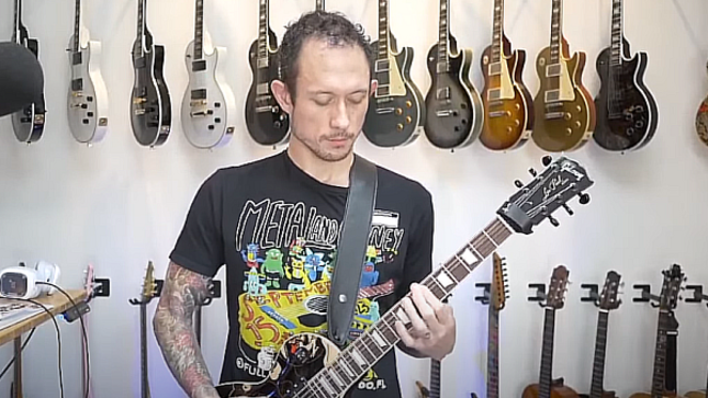 TRIVIUM Frontman MATT HEAFY Shares Guitar Playthough Video Of "Rain"
