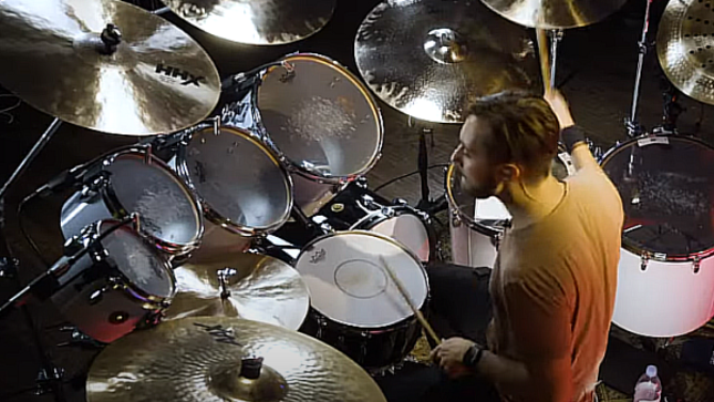 PHIL COLLINS' Son And GENESIS Drummer NIC COLLINS Learns How To Play AVENGED SEVENFOLD's "Almost Easy" As Fast As Possible (Video)