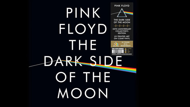 PINK FLOYD - Newly Remastered The Dark Side Of The Moon Album To Be Released On Collector's Edition UV Artwork Vinyl; Video Trailer
