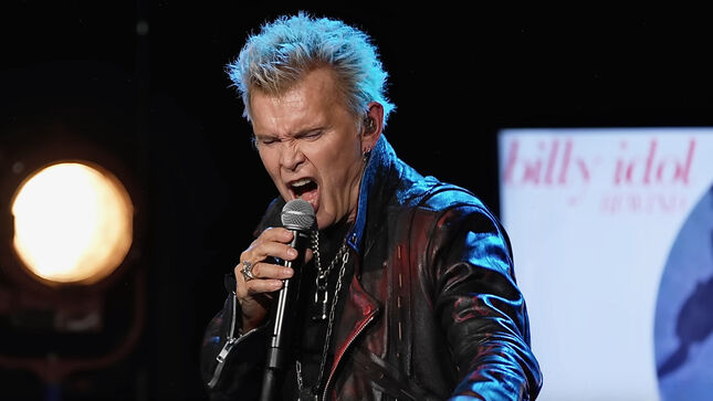 BILLY IDOL Performs "Hot In The City" At Rewind Livestream Event; Official Video Released