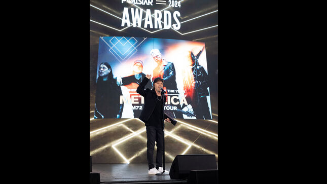 METALLICA Honoured At 35th Annual Pollstar Awards; JON BON JOVI Receives "Milestone Award"
