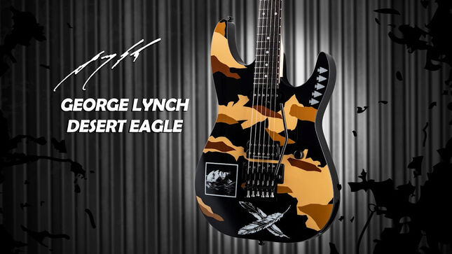 ESP Guitars Introduce The GEORGE LYNCH Signature Series LTD GL Desert Eagle; Video