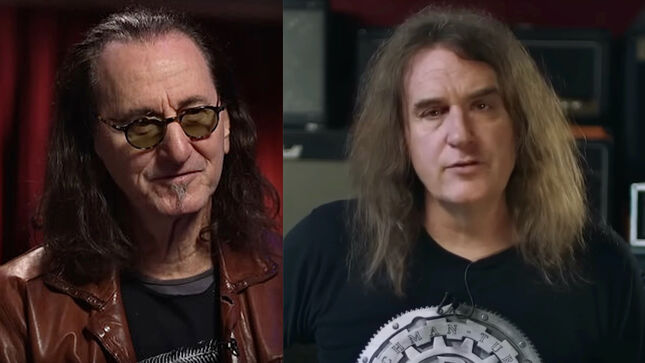 DAVID ELLEFSON Praises GEDDY LEE On RUSH Legend's "My Effin' Life" Memoir - "You Have Penned One Of The Greatest Books Ever Written!"
