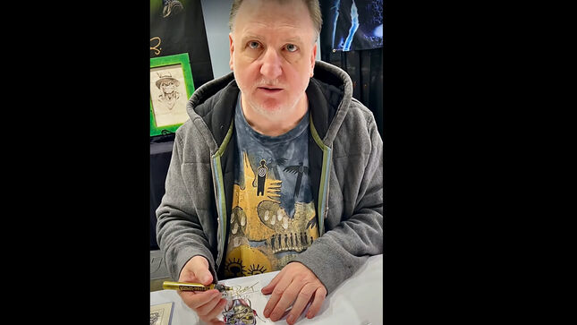"EDDIE" Creator DEREK RIGGS To Take Part In Signing Session Prior To IRON MAIDEN's October Concert In Illinois
