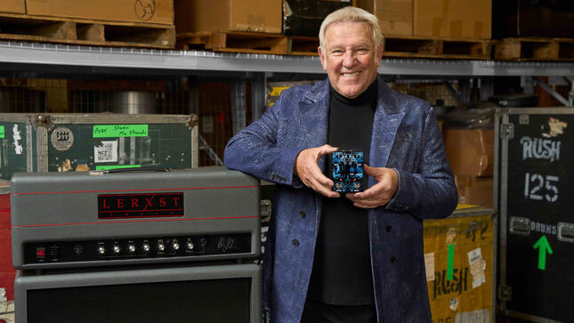 RUSH Guitarist ALEX LIFESON And Lerxst Announce Full Production Run Of By-Tor Pedal