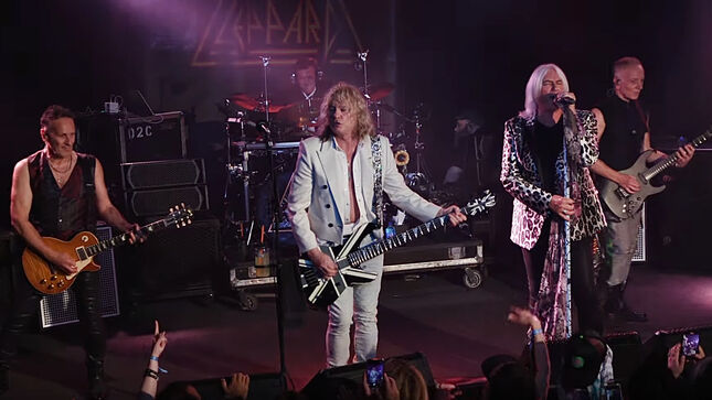 Watch DEF LEPPARD Perform "Animal" Live At Whisky A Go Go; Official Video Streaming