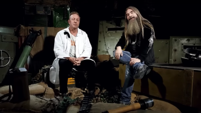 SABATON History Channel Uploads "Fathers Of Light And Darkness" - Rockets And Explosives; Video