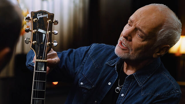 PETER FRAMPTON Shows Off His Impressive Collection Of Guitars In New Episode Of Gibson's "The Collection"; Video