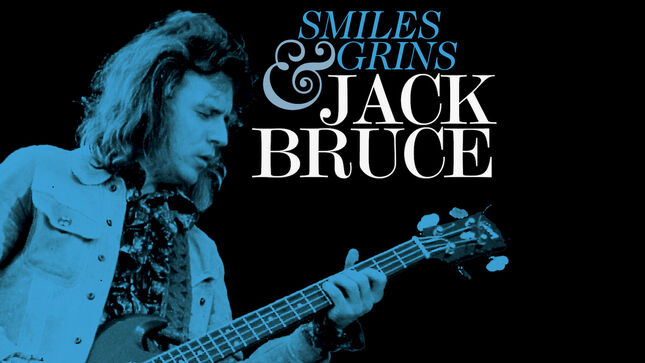 CREAM Legend JACK BRUCE - Smiles And Grins, Broadcast Sessions 1970-2001 Available This Month In 4CD / 2Blu-Ray Remastered Box Set