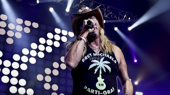 BRET MICHAELS - Watch Full Parti-Gras Concert From Lincoln, California; Video