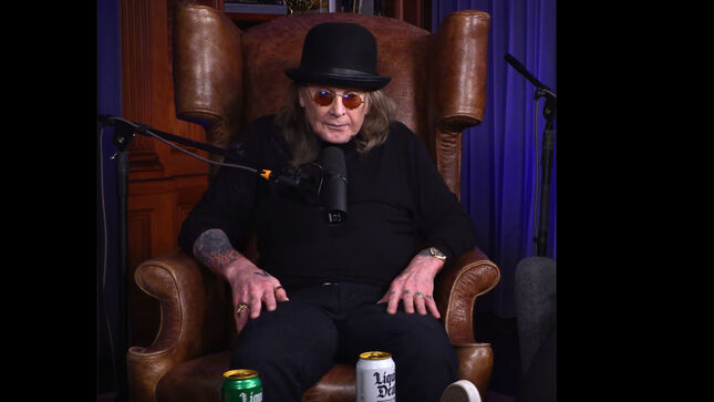 THE OSBOURNES Discuss Upcoming Feature Film On OZZY & SHARON - "I Want To Be Alive To F@cking See It," Says Ozzy; Video