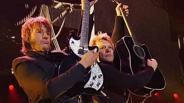 JON BON JOVI Says He And RICHIE SAMBORA Have No Drama - "The Door Is Always Open If He Wants To Come Up And Sing A Song"; Video