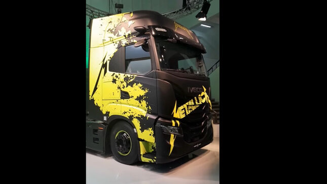 Report: METALLICA To Go On Tour Using Electric And Hydrogen Fuel-Cell Big Rigs