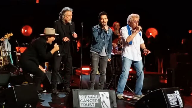 ROGER DALTREY Performs THE WHO Classic "Baba O’Riley" With ROBERT PLANT, EDDIE VEDDER And Others; Video